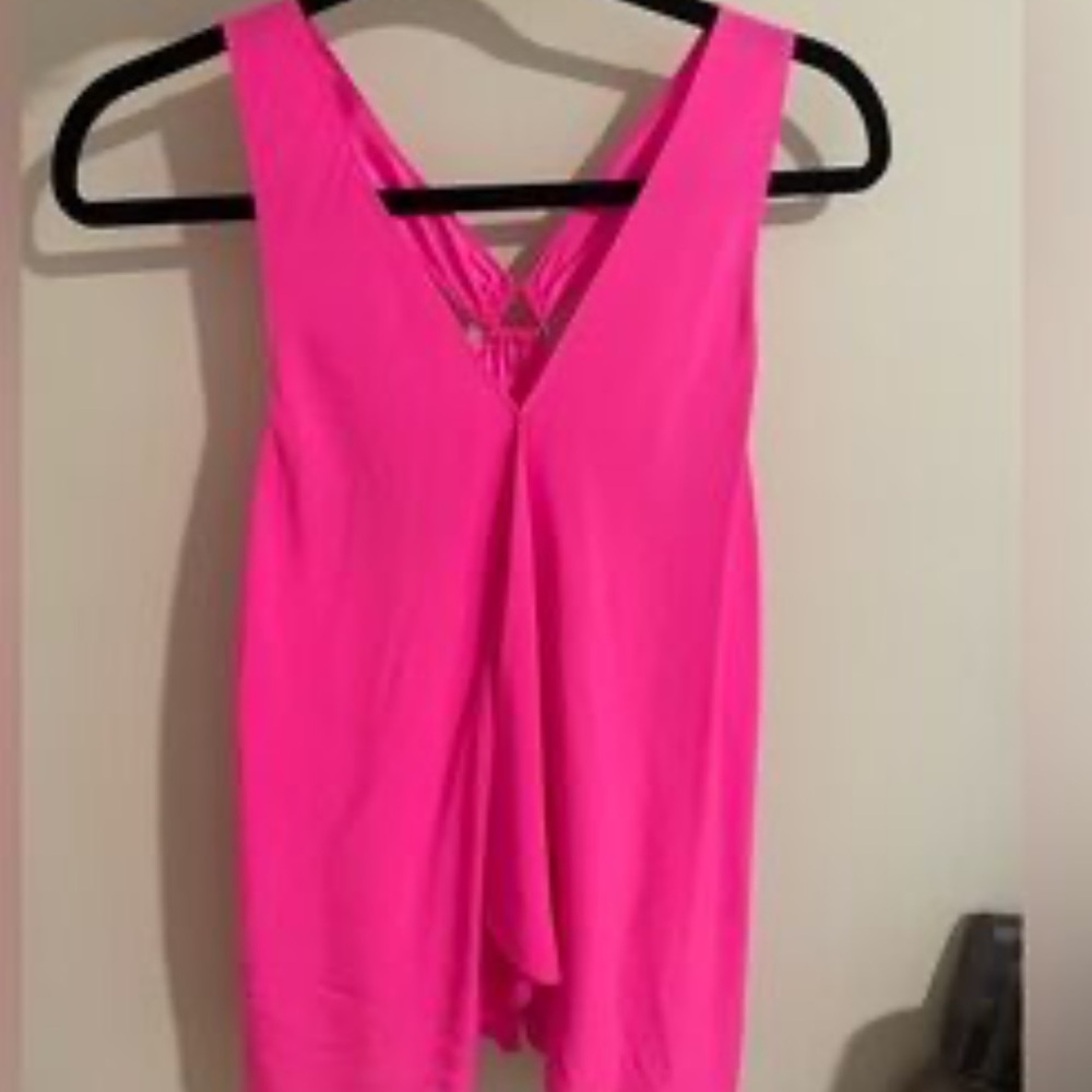 Ramy brook Elegant Pink Sleeveless top